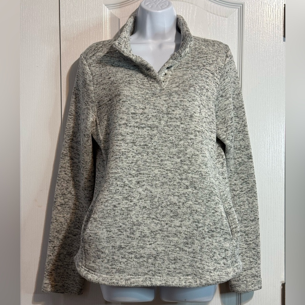 Kyodan Freedom Trail Women’s 1/4 Snap Pullover Sweater 🤍❄️